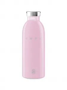Бутылка clima с логотипом (коллаборация с 24bottles) Smeg, розовый