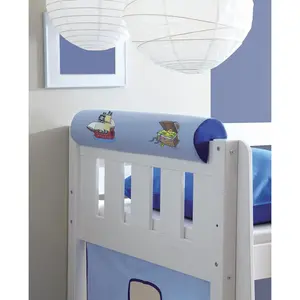 Тикаа Подушка для шеи Ticaa, Hellblau-denimblau