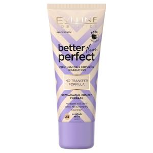 Увлажняющая и маскирующая тональная основа Better Than Perfect 2.5 Almond Beige 30 мл Eveline Cosmetics