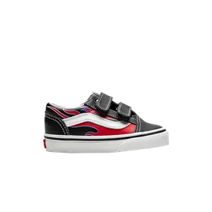 Кроссовки Old Skool V Toddler Vans, черный