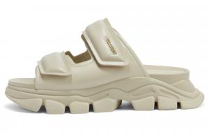 CHARLES&KEITH Женские слайдеры с композитной подошвой розово-белые, цвет Pink White