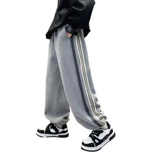 Вязаные спортивные штаны Teenagers EASTERN CAMEL, серый (fleece-lined)