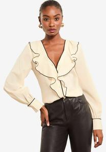 Блуза Lipsy Blouse, Ivory/Beige
