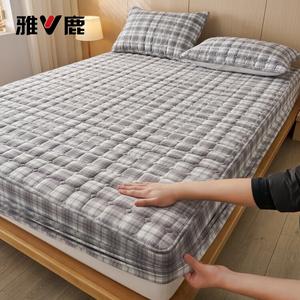 Yalu Простыня на резинке 120х200 см из чистого хлопка, Chenxi Ge, гипоаллергенная, с полным покрытием и противоскользящим эффектом