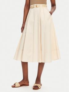 Трапециевидная юбка стандартный крой 251TT202J Twinset, экрю