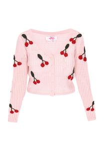 Вязаный кардиган MYMO, розовый