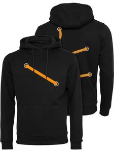 Толстовка Laces Hoody Mister Tee, черный