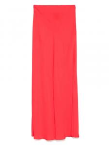 Юбка макси с логотипом TWINSET, красный