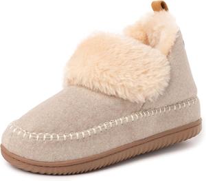 Женские ботинки Dearfoams Moritz с технологией возврата энергии, Oatmeal Heather