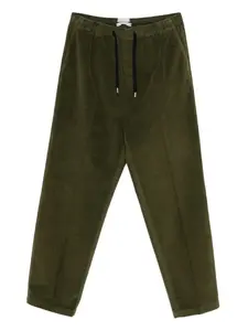 Вельветовые брюки с кулиской Cellar Door, зеленый