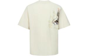 Футболка унисекс Off White Evisu, кремовый