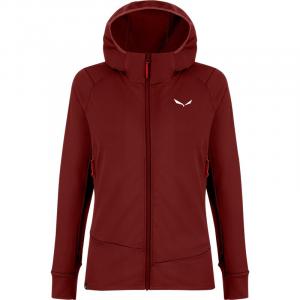 Hooded sweatshirt puez pl w hd jacket Salewa, цвет syrah