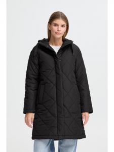 Oxmo Стеганая куртка OXBelis черного цвета