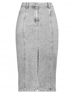 Джинсовая юбка Patrizia Pepe, серый