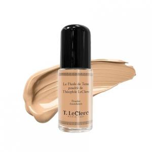 T. Leclerc Liquid Foundation Powder 03 Песочно-бежевый матовый веганский дерматологически протестирован, T. Leclerc Paris 1881