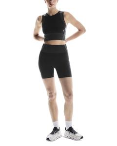 Студийные вязаные шорты-байкеры On, черный