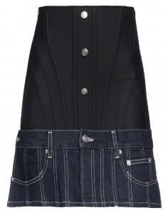 Боди Mugler, черный