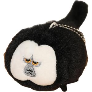 Fluffy bear Белый кулон с лицом монаха и обезьянкой с хлопающим кругом плюшевая кукла высота 11,5 см/14 см/34 см