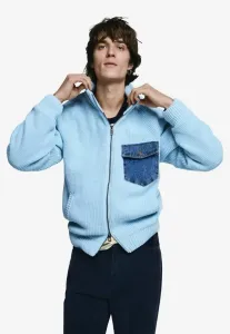 Кардиган-Свитер с двойной молнией Desigual, Blue