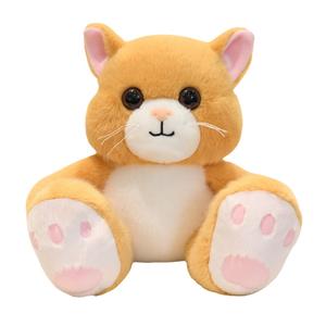 Плюшевая кукла Big Foot Animal Collection высотой 23 см MLING, Kitten