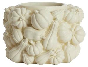 Декоративная ваза Light & Living PUMPKIN, 28x28x28 см, белый