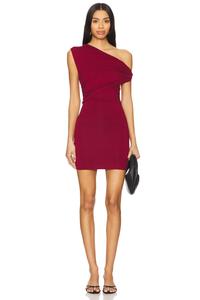 Мини-платье Alessia Superdown, oxblood