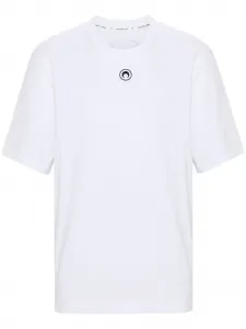 Футболка Crescent Moon из органического хлопка Marine Serre, белый