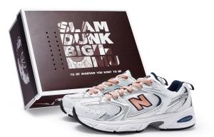 Кроссовки New Balance 530 Cushioned Slip-Resistant Breathable, белый/серебристый