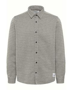 Рубашка на пуговицах классического кроя Matinique Brize, бежевый