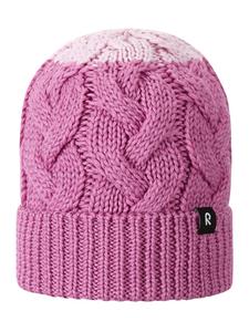 Reima Вязаная шапка "Hinlopen" холодного розового цвета