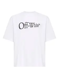 Футболка с принтом логотипа OFF-WHITE, белый