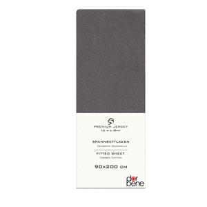 Простыня DarBene антрацит, 90/200 см