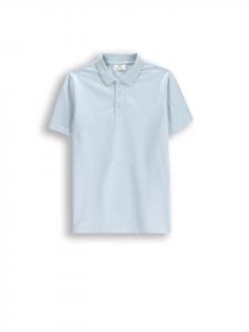 Рубашка-поло Coccodrillo, светло-синий