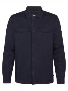 Petrol Industries Рубашка-куртка "Чехалис" темно-синего цвета