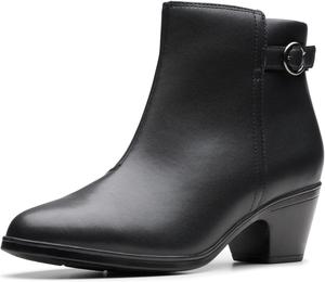 Женские ботильоны Clarks Emily2 Belle, Black Leather