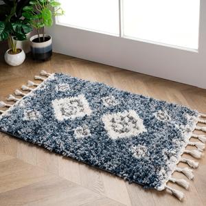 Ковер nuLOOM, 92 x 153 см, Transitional Regina Shag, Blue