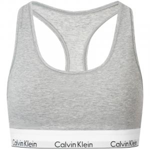 Бралетт с логотипом Racerback Calvin Klein, серый