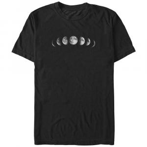 Футболка с рисунком Big & Tall Moon Phases, черный