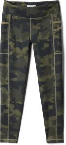 Колумбия, детские леггинсы Lodge Columbia, Stone Green Spotted Camo