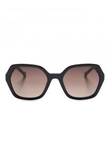 Солнцезащитные очки в геометрической оправе Carolina Herrera, черный