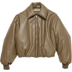 Acne Studios Куртка-бомбер с покрытием, Khaki Green