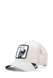 Бейсболка Goorin Bros VOLTURE TRUCKER CHALK, Bianco/White