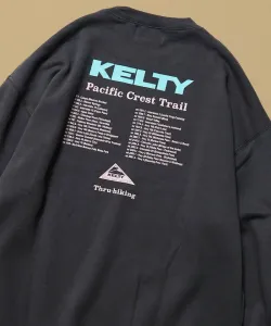 KELTY x FREAK'S STORE / Эксклюзивная толстовка KELTY с логотипом тура и круглым вырезом 25AW