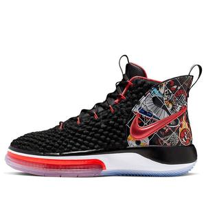 Кроссовки alphadunk china hoop dreams blackred Nike, красный