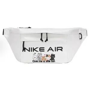 Nike Тканевая сумка через плечо, Gray White