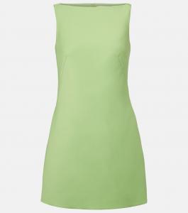 Мини-платье из шерсти кади Rifer Emilia Wickstead, Pistachio