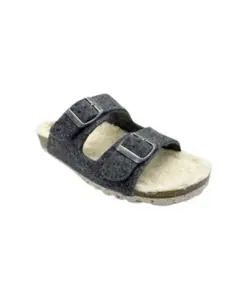 Женские сандалии серого цвета из органического войлока Thies 1856, серый