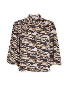 Рубашка minus Lottine, песочный