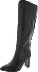 Женские высокие сапоги Nine West, Black Leather