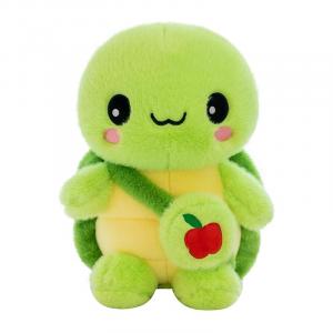Плюшевая кукла Smile Apple Little Turtle высота 23 см JIZHUAN